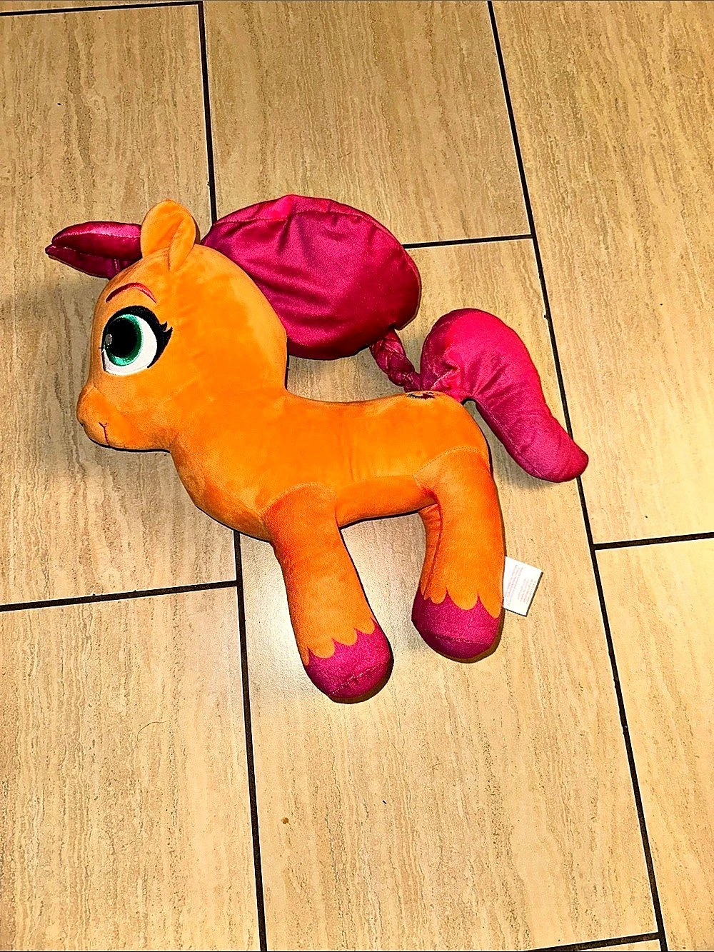 My Little Pony Sunny Super Soft Plush Cuddle Pillow Buddy, 15.5” Toy